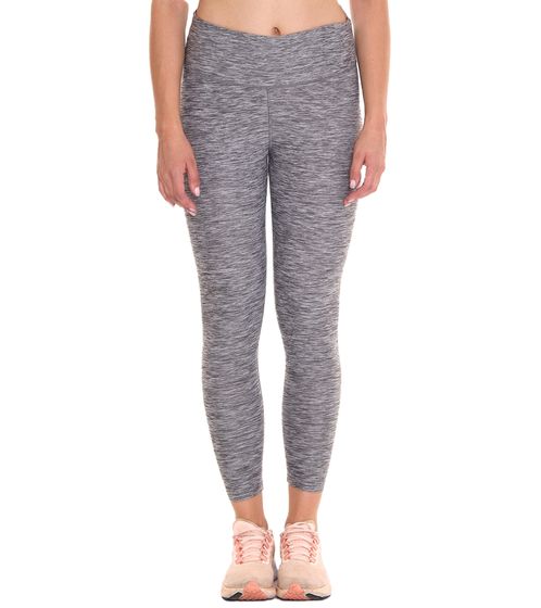 OXIDE XCO Training Damen Fitness-Leggings in melierter Optik bequeme Sport-Hose mit X-Cool 7421182 Grau