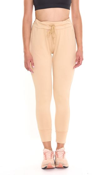 Pantalon de jogging pour femme OXIDE Training, pantalon de survêtement confortable avec poches latérales 7420185 beige