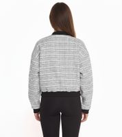 Tamaris Atlantis bomber femme veste à motifs à manches longues 61941649 blanc/noir Tamaris Atlantis bomber femme veste à motifs à manches longues 61941649 blanc/noir