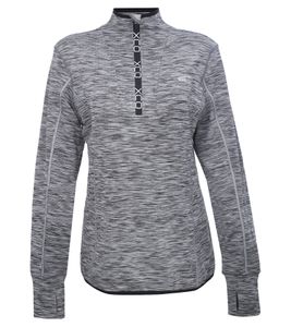 OXIDE XCO women's sports sweater with zip, thin sweater with thumb holes 7410082 gray
