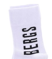 2 paires de chaussettes en coton pour hommes BIKKEMBERGS avec petite marque lettrage chaussettes baskets blanc/noir/rouge 2 paires de chaussettes en coton pour hommes BIKKEMBERGS avec petite marque lettrage chaussettes baskets blanc/noir/rouge