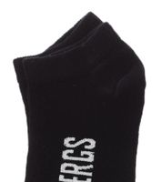 2 paires de chaussettes en coton pour hommes BIKKEMBERGS avec petite marque lettrage chaussettes baskets blanc/noir/rouge 2 paires de chaussettes en coton pour hommes BIKKEMBERGS avec petite marque lettrage chaussettes baskets blanc/noir/rouge