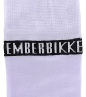 2 paires de chaussettes en coton pour hommes BIKKEMBERGS avec petite marque lettrage chaussettes baskets blanc/noir/rouge 2 paires de chaussettes en coton pour hommes BIKKEMBERGS avec petite marque lettrage chaussettes baskets blanc/noir/rouge