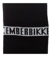 2 paires de chaussettes en coton pour hommes BIKKEMBERGS avec petite marque lettrage chaussettes baskets blanc/noir/rouge 2 paires de chaussettes en coton pour hommes BIKKEMBERGS avec petite marque lettrage chaussettes baskets blanc/noir/rouge