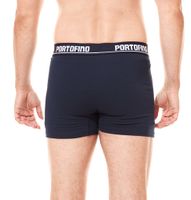 2er Pack PORTOFINO Herren Unterwäsche komfortable Boxershorts PF100-00 Schwarz, Grau oder Blau