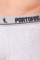 2er Pack PORTOFINO Herren Unterwäsche komfortable Boxershorts PF100-00 Schwarz, Grau oder Blau