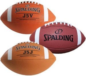 SPALDING Équipement de sport de ballon de football américain Équipement de sport de ballon Mini, J5V ou J5J Marron