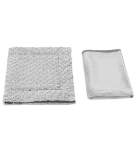 NAVARIS Pet Blanket for Dogs and Cats Pet Blanket Blanket and Bed Set 56631.19.2 Gray