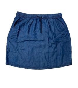 TRUE style jupe femme avec poches latérales mini-jupe pantalon d'été 7835962 bleu