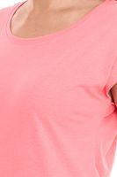 Lot de 2 AJC T-shirt femme col rond chemise en coton chemise à manches courtes 71333114 gris/rose Lot de 2 AJC T-shirt femme col rond chemise en coton chemise à manches courtes 71333114 gris/rose