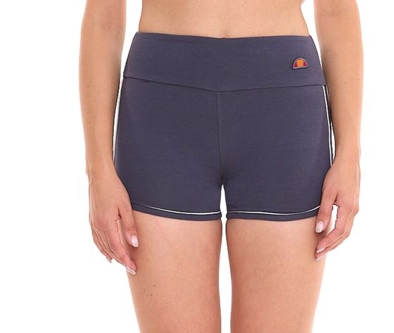 Ellesse Shun women's training shorts with brand logo embroidery, leisure shorts 83694042 blue