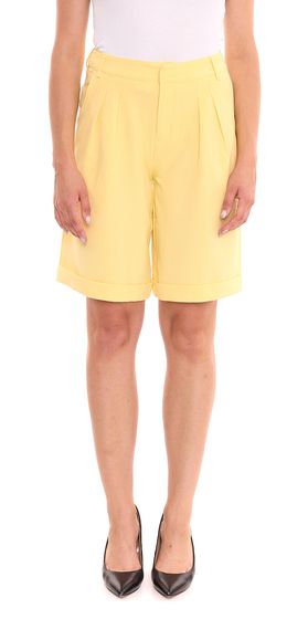 AjC short de costume femme, short élégant, bermuda mode jambe large 49801848 jaune