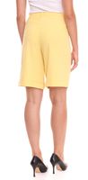 AjC women's suit shorts, elegant shorts, fashion Bermuda wide leg 49801848 yellow