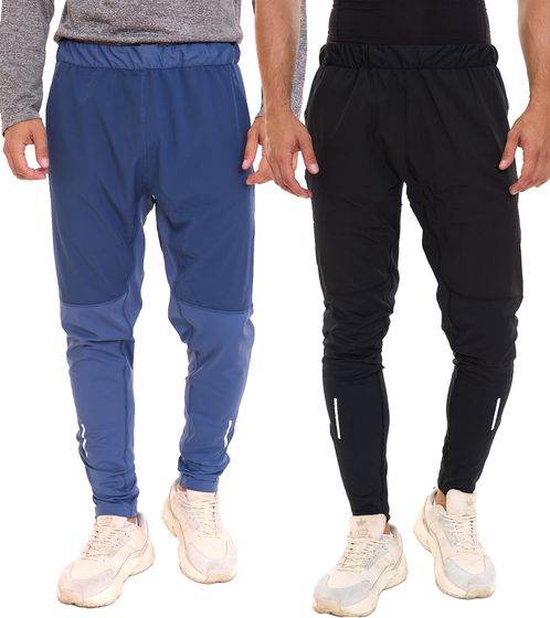 Pantalon de sport pour hommes OXIDE XCO, pantalon de jogging sportif, équipement de sport 7320082 noir ou bleu