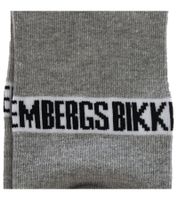 15 Paar BIKKEMBERGS Herren Tennis-Socken mit Marken Schriftzug Baumwoll-Strümpfe im Sparpack Weiß/Schwarz/Grau/Blau