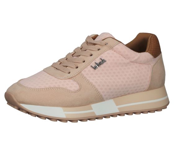 La Strada baskets de loisirs pour femmes en simili cuir, baskets de tous les jours 2101457-2228 rose/beige