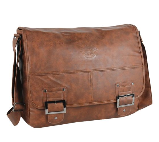 DANIEL RAY HAVANNA Umhänge-Tasche Freizeit-Tasche bis zu 15 Zoll (41 x 30 x 12 cm) 817.155731 Braun