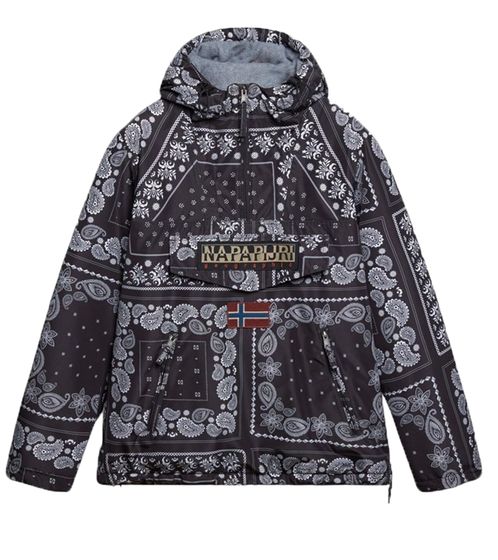 NAPAPIJRI Rainforest water-repellent anorak jacket winter jacket NP0A4GMEF5P1 black/white