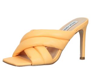 STEVE MADDEN Mule de mujer Tenacity tacones altos coloridos SM11001907-02002-759 naranja