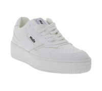 MoEa GEN1 zapatillas de mujer zapatos con cordones sostenibles vegano MOEA-BASGN1-04 blanco