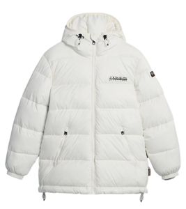 NAPAPIJRI Box Med Damen Stepp-Jacke wasserabweisende Winter-Jacke mit Thermo-Isolierung NP0A4HCPN1A1 Weiß