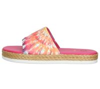 högl ladies beach mules with batik print summer shoes 3-10 0738 in brown or pink