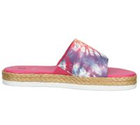högl ladies beach mules with batik print summer shoes 3-10 0738 in brown or pink
