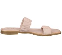 Sandalia mule de mujer ILC Livia en piel auténtica con tira con volantes zapatos de verano C45-3784 -09 rosa Sandalia mule de mujer ILC Livia en piel auténtica con tira con volantes zapatos de verano C45-3784 -09 rosa