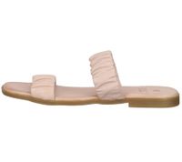Sandalia mule de mujer ILC Livia en piel auténtica con tira con volantes zapatos de verano C45-3784 -09 rosa Sandalia mule de mujer ILC Livia en piel auténtica con tira con volantes zapatos de verano C45-3784 -09 rosa