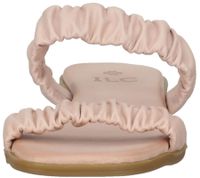 Sandalia mule de mujer ILC Livia en piel auténtica con tira con volantes zapatos de verano C45-3784 -09 rosa Sandalia mule de mujer ILC Livia en piel auténtica con tira con volantes zapatos de verano C45-3784 -09 rosa