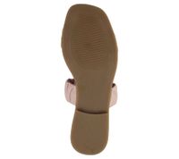 Sandalia mule de mujer ILC Livia en piel auténtica con tira con volantes zapatos de verano C45-3784 -09 rosa Sandalia mule de mujer ILC Livia en piel auténtica con tira con volantes zapatos de verano C45-3784 -09 rosa