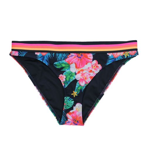 Superdry Damen Bikini-Slip mit Allover Blümchen-Print modische Bademode 76168906 Bunt