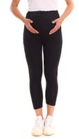 Confezione da 2 leggings premaman da donna nove 9 mesi, comodi pantaloni premaman, abbigliamento premaman 258541 nero/blu scuro Confezione da 2 leggings premaman da donna nove 9 mesi, comodi pantaloni premaman, abbigliamento premaman 258541 nero/blu scuro