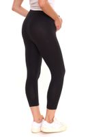 Confezione da 2 leggings premaman da donna nove 9 mesi, comodi pantaloni premaman, abbigliamento premaman 258541 nero/blu scuro Confezione da 2 leggings premaman da donna nove 9 mesi, comodi pantaloni premaman, abbigliamento premaman 258541 nero/blu scuro