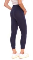 Confezione da 2 leggings premaman da donna nove 9 mesi, comodi pantaloni premaman, abbigliamento premaman 258541 nero/blu scuro Confezione da 2 leggings premaman da donna nove 9 mesi, comodi pantaloni premaman, abbigliamento premaman 258541 nero/blu scuro