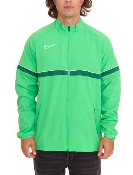 NIKE Academy 21 men's training jacket with DRY-FIT technology sports jacket CW6118-362 light green/dark green