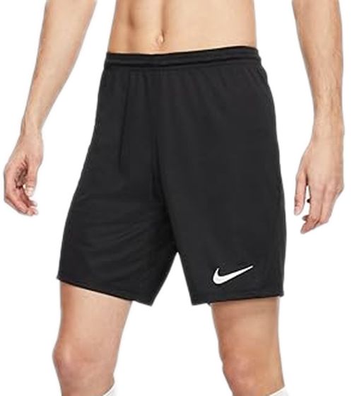 NIKE Dry Park III men's sports shorts with DRY-FIT technology short pants sports clothing BV6855-010 black