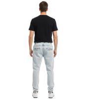 2Y Premium Herren Skinny-Jeans stylische Denim-Hose mit großen Eingrifftaschen B6894 Hellblau