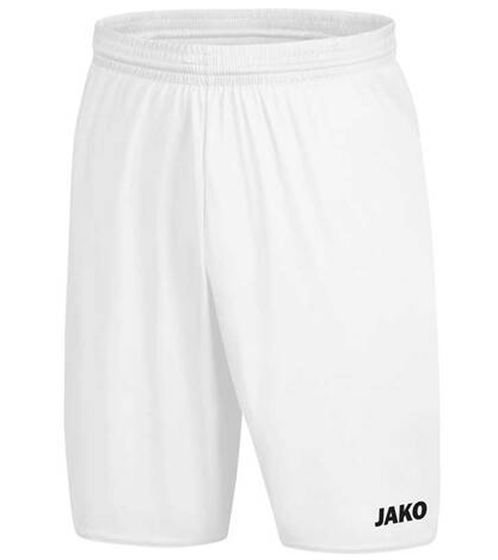 JAKO Manchester 2.0 training shorts men's sports shorts without inner briefs fitness 4400 00 white