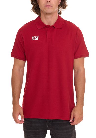 Outfitter OCEAN FABRICS men's polo shirt comfortable summer shirt 1049-OTW-36 Red