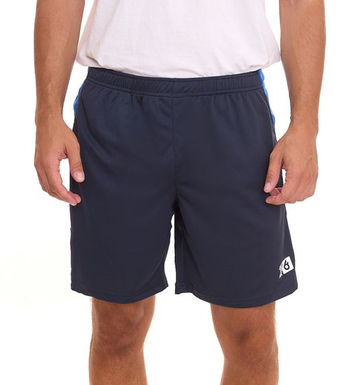 Outfitter OCEAN FABRICS Herren Trainings-Shorts atmungsaktive Sport-Hose 1025-OTW-42 Blau