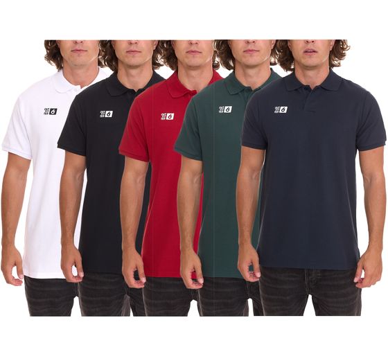 Outfitter OCEAN FABRICS polo homme polo confortable chemise d'été 1049 blanc, rouge, noir, vert ou bleu foncé