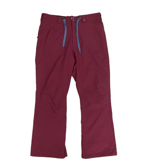 LIGHT BOARD CORP Special7 men's snowboard pants, breathable winter pants FA441-19 17 Bordeaux red