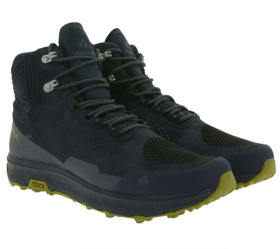 VASQUE Breeze Lt NTX Herren Wander-Schuhe mit Vibram Sohle Trekking-Schuhe mit Nature-Tex 07446M-7446 Schwarz