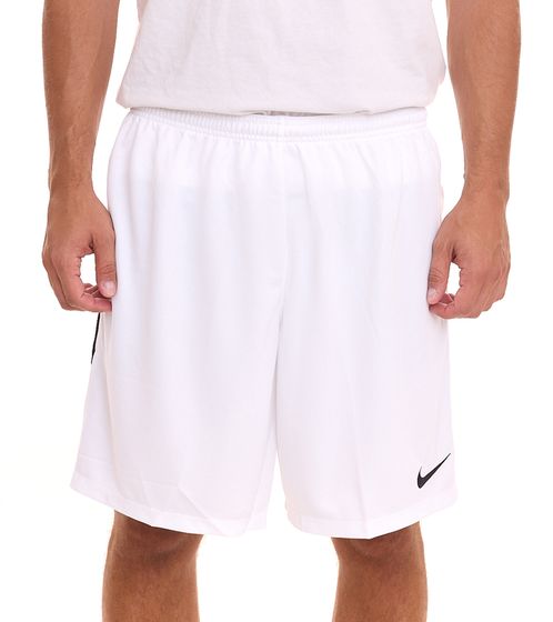 NIKE League Knit Men's Training Shorts with Dri-FIT Technology Sports Pants BV6852-100 White/Black