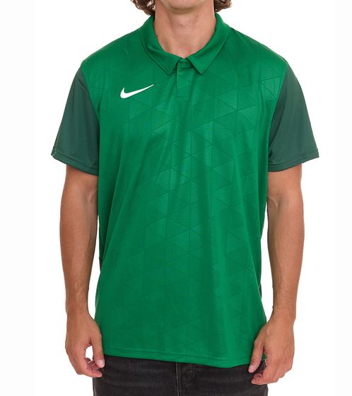 NIKE Trophy men's sports jersey with Dri-FIT technology football shirt BV6725-303 green