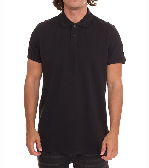 NORTHERN COUNTRY Herren Polo-Shirt mit Stifthalter Baumwoll-Shirt Arbeits-Shirt 00009472 Schwarz