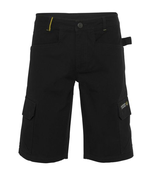 NORTHERN COUNTRY men's work trousers denim cotton shorts 00009496 black