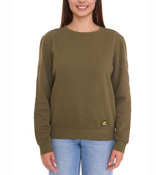 NORTHERN COUNTRY women's sweater cotton sweater long-sleeved shirt 00009480 khaki