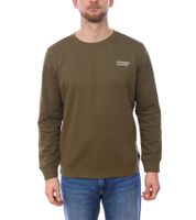 NORTHERN COUNTRY Herren Pullover mit Markenprint Baumwoll-Sweater Langarm-Shirt 00009468 in Schwarz, Blau, Grün oder Rot